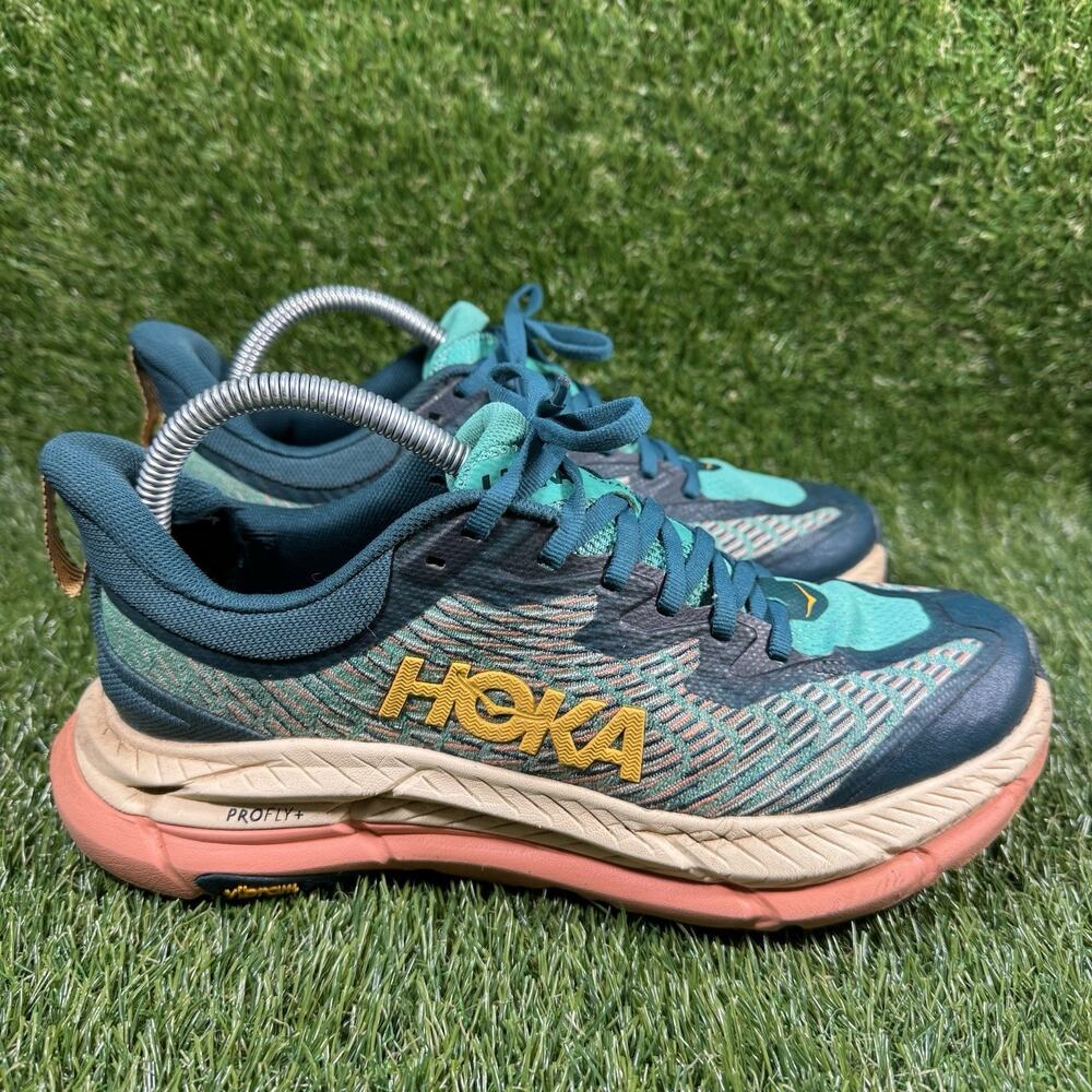 Hoka Mafate Speed 4 Trail Running Shoes Sneakers Womens Size 8 B